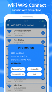 اسکرین شات برنامه WpsApp wifi master key - WPS 2