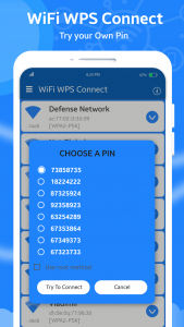 اسکرین شات برنامه WpsApp wifi master key - WPS 3