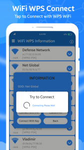 اسکرین شات برنامه WpsApp wifi master key - WPS 4