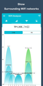 اسکرین شات 2 برنامه WiFi Analyzer - WiFi Test
