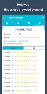 اسکرین شات برنامه WiFi Analyzer - WiFi Test 5