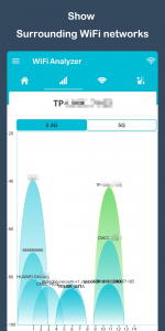 اسکرین شات برنامه WiFi Analyzer - WiFi Test 2