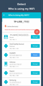 اسکرین شات 3 برنامه WiFi Analyzer - WiFi Test