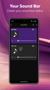 اسکرین شات 1 برنامه Sound Bar Controller