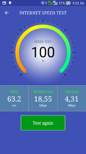 اسکرین شات برنامه Wifi, 5G, 4G, 3G Auto Swift - Speed check 3