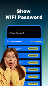 اسکرین شات برنامه Wifi Password Show 1