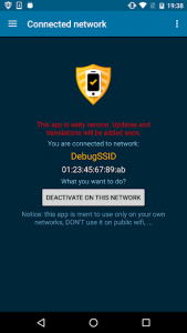 اسکرین شات 1 برنامه Wifi LAN Guard