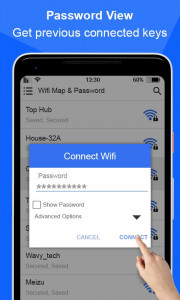 اسکرین شات برنامه Wifi password show key Viewer 2