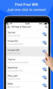 اسکرین شات برنامه Wifi password show key Viewer 4