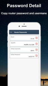 اسکرین شات 4 برنامه Default WiFi Router Passwords