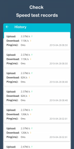 اسکرین شات برنامه WiFi Speed Test - WiFi Meter 4
