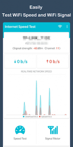 اسکرین شات برنامه WiFi Speed Test - WiFi Signal Strength Meter 1