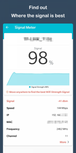 اسکرین شات برنامه WiFi Speed Test - WiFi Meter 3