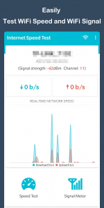 اسکرین شات برنامه WiFi Speed Test - WiFi Meter 1