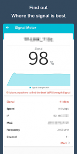 اسکرین شات برنامه WiFi Speed Test - WiFi Signal Strength Meter 3