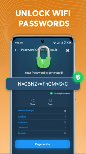 اسکرین شات برنامه WiFi Password Show WiFi Master 4