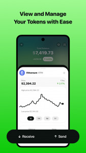 اسکرین شات برنامه Wigwam: Crypto Web3 Wallet 3
