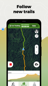 اسکرین شات برنامه Wikiloc Outdoor Navigation GPS 3