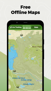 اسکرین شات برنامه Wikiloc Outdoor Navigation GPS 5