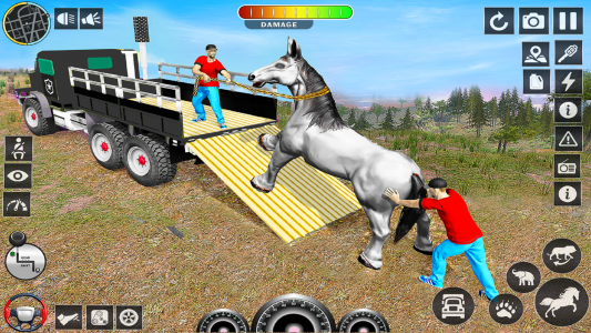 اسکرین شات بازی Wild Animals Transport Truck 2