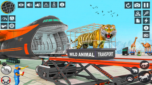 اسکرین شات بازی Wild Animals Transport Truck 8