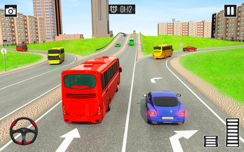 اسکرین شات برنامه Coach Bus Simulator Bus Games 3