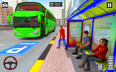 اسکرین شات برنامه Coach Bus Simulator Bus Games 6