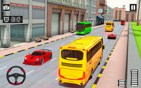 اسکرین شات برنامه Coach Bus Simulator Bus Games 5