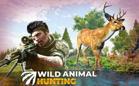 اسکرین شات برنامه Wild Sniper Hunter: Animal Shooting Game 1