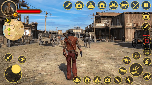 اسکرین شات بازی Wild West Cowboy: Guns Offline 2