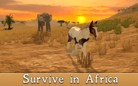 اسکرین شات بازی African Horse Simulator 3D 6