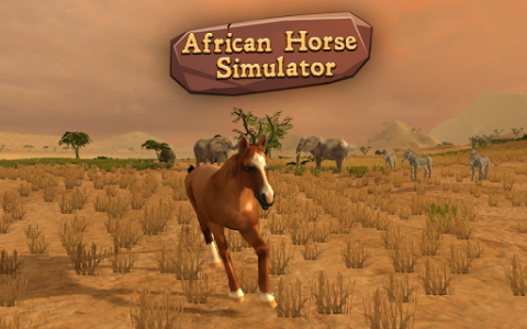 اسکرین شات بازی African Horse Simulator 3D 5