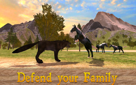 اسکرین شات بازی Family Horse Simulator 3