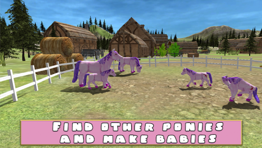 اسکرین شات بازی Pony Survival Simulator 3D 3