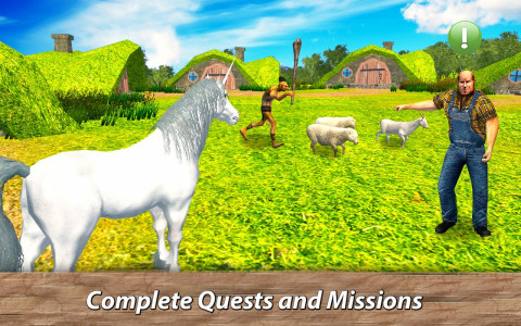 اسکرین شات بازی World of Wild Horses: Survival Simulator 3