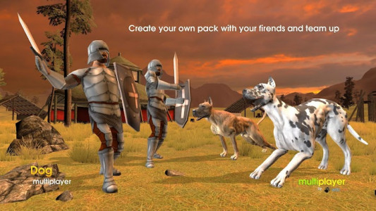 اسکرین شات بازی Dog Multiplayer : Great Dane 3