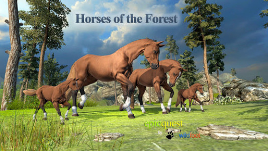 اسکرین شات بازی Horses of the Forest 1