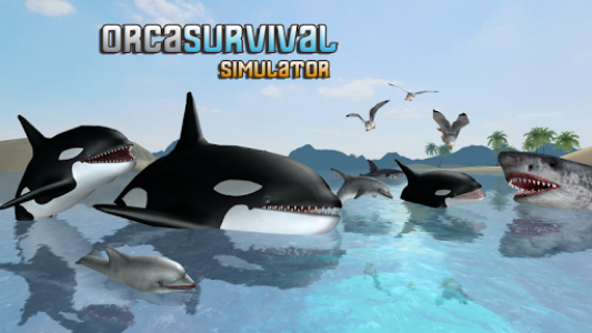 اسکرین شات بازی Orca Survival Simulator 2