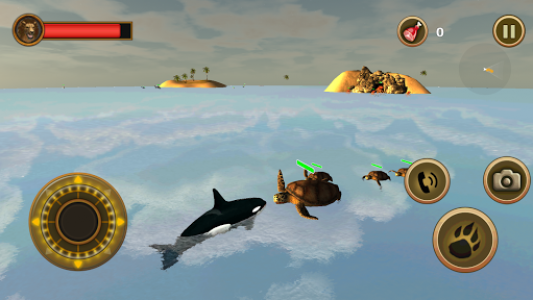 اسکرین شات بازی Orca Survival Simulator 4
