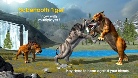 اسکرین شات بازی Sabertooth Tiger Chase Sim 2