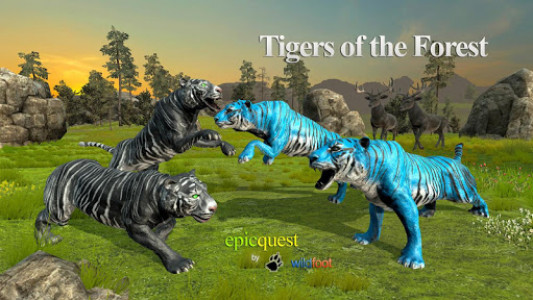 اسکرین شات بازی Tigers of the Forest 2