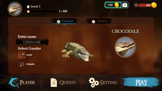 اسکرین شات بازی The Crocodile 3