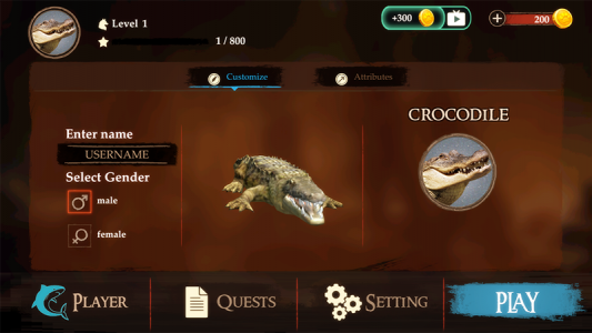 اسکرین شات 3 بازی The Crocodile