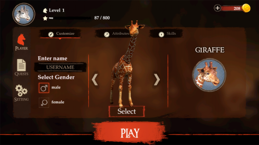 اسکرین شات 8 بازی The Giraffe