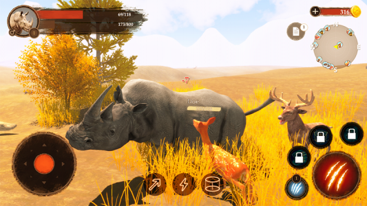 اسکرین شات بازی The Rhinoceros 3