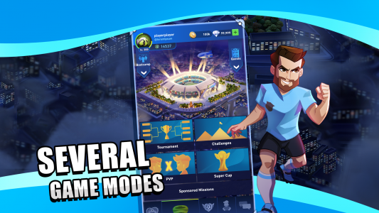 اسکرین شات بازی Supernova Football：Soccer Game 8