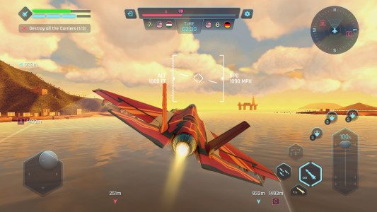 اسکرین شات بازی Sky Warriors: Airplane Games 2