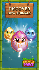 اسکرین شات 4 بازی Paradise Paws: Merge Animals