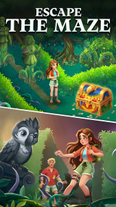اسکرین شات 3 بازی Paradise Paws: Merge Animals