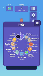 اسکرین شات 6 بازی Planets Merge: Puzzle Games